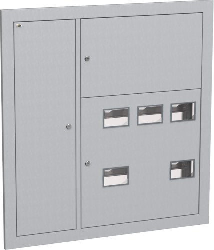 Щит этажный встраеваемый IEK LIGHT ЩЭ-5-Э-P 5кв. (1000х950х110см) с монтажной панелью картинка 